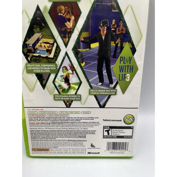 The Sims 3 (Microsoft Xbox 360, 2010) Complete - Picture 4 of 8